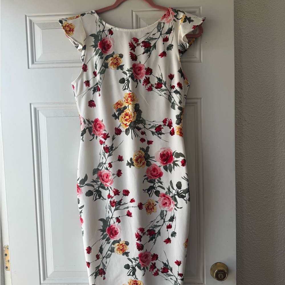 Floral Print Women's Dress